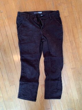 Carhartt Women’s Loose Fit Dark Brown Work Pants